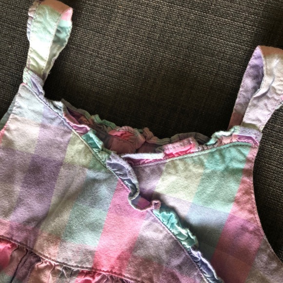 Pretty Summer Checkered Dress - 2T - Picture 4 of 6